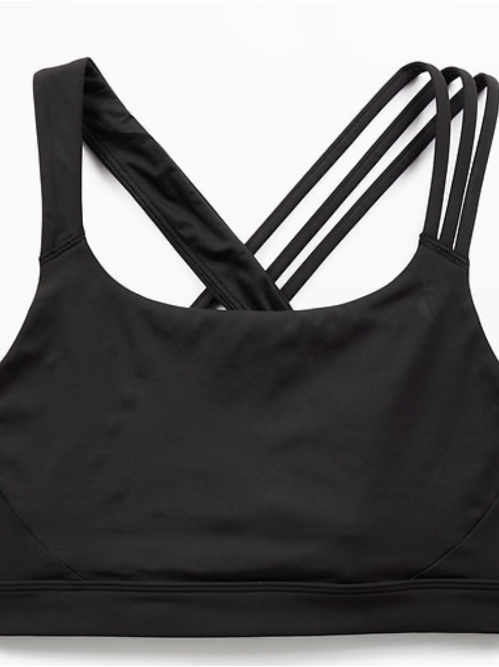 Athleta Train Free Sports Bra A-C Two Colors Light and Dark Blue Medium-impact - Picture 9 of 15